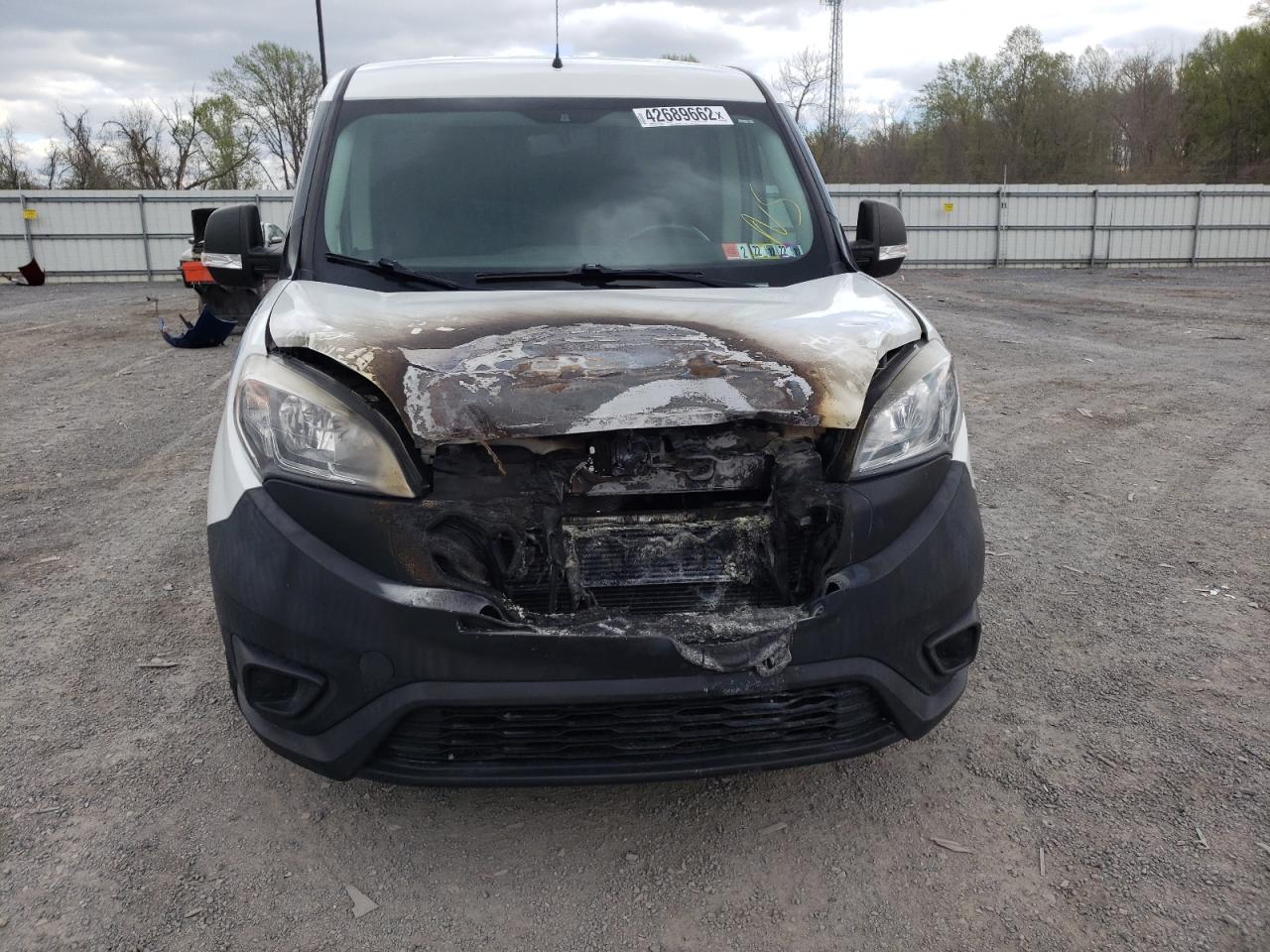 Photo 9 from auction – 2017 RAM PROMASTER with VIN ZFBERFAB5H6D69921