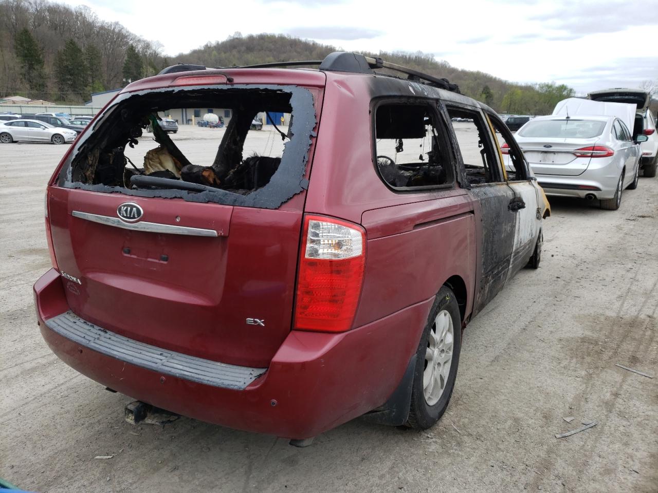 Photo 4 from auction – 2007 KIA SEDONA EX with VIN KNDMB233076165776