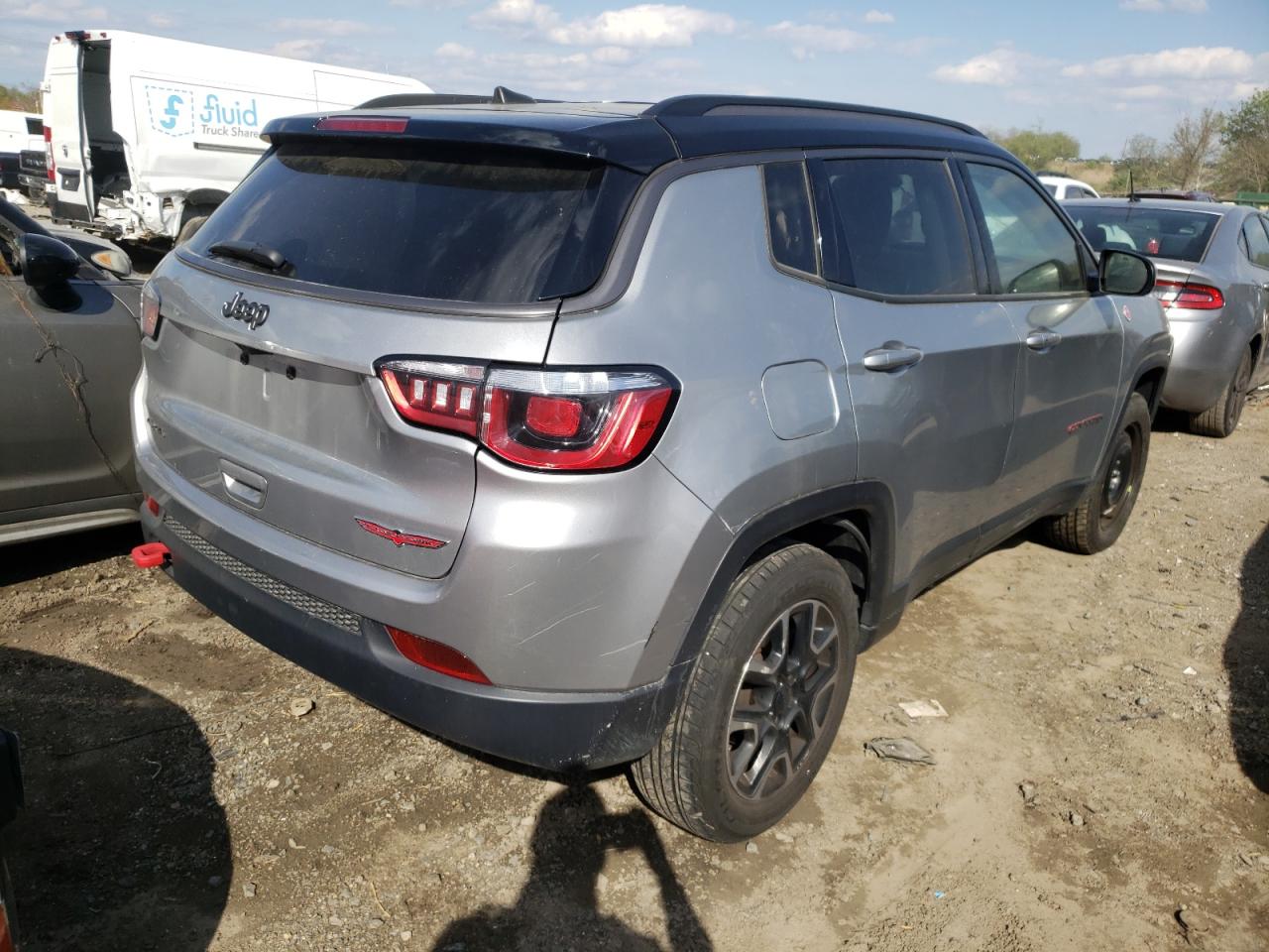 Photo 4 from auction – 2019 JEEP COMPASS TR with VIN 3C4NJDDB2KT721691