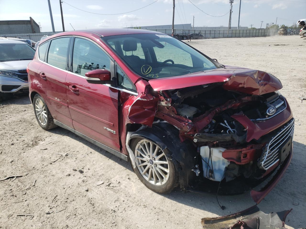 FORD C-MAX SEL 2013 with VIN 1FADP5BU3DL503574 - Photo from auction