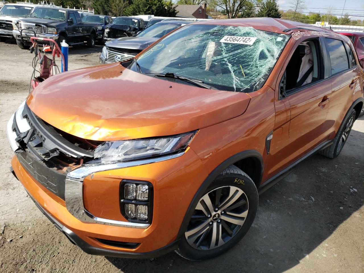Photo 9 from auction – 2020 MITSUBISHI OUTLANDER with VIN JA4AP3AU3LU014081