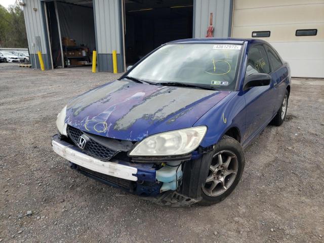 Photo 2 from auction – 2004 HONDA CIVIC DX V with VIN 1HGEM22164L049043