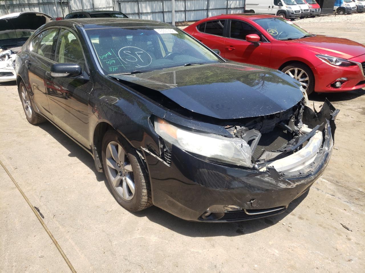ACURA TL 2012 with VIN 19UUA8F5XCA014116 - Photo from auction