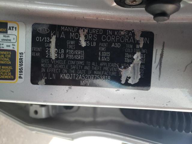 Photo 10 from auction – 2013 KIA SOUL with VIN KNDJT2A52D7753818