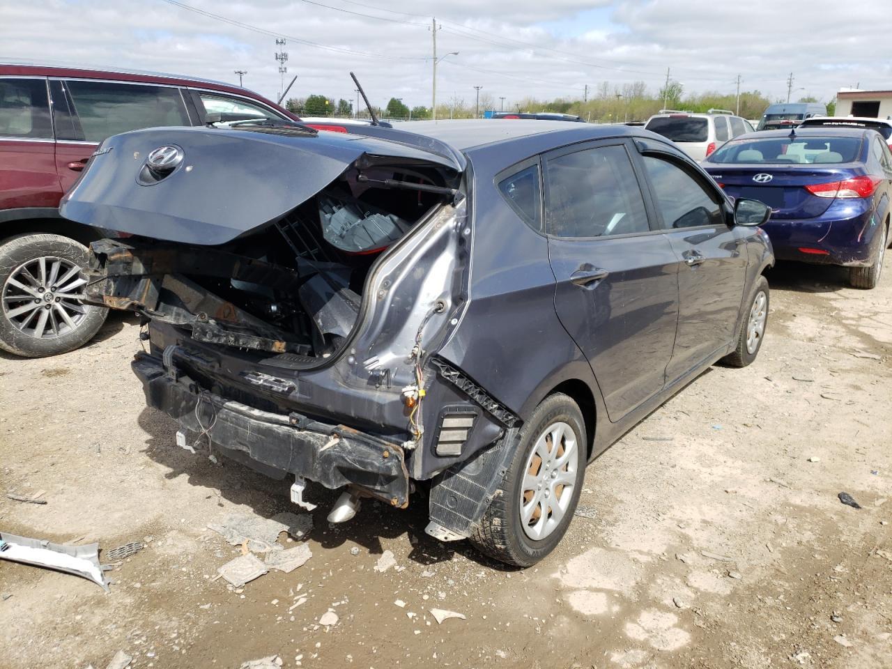 Photo 4 from auction – 2012 HYUNDAI ACCENT GLS with VIN KMHCT5AE6CU040569