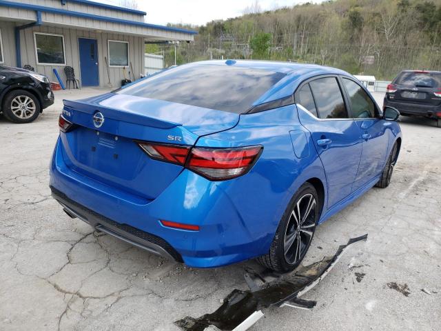 Photo 4 from auction – 2020 NISSAN SENTRA SR with VIN 3N1AB8DVXLY306879