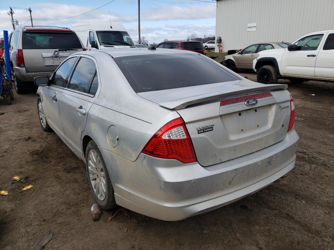 Photo 3 from auction – 2012 FORD FUSION HYB with VIN 3FADP0L35CR245342