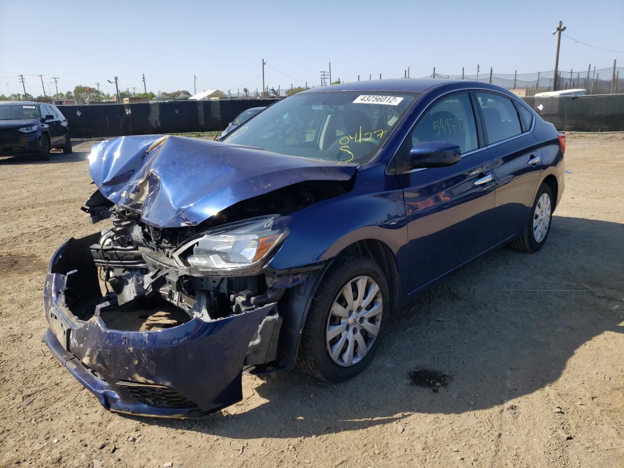 Photo 2 from auction – 2016 NISSAN SENTRA S with VIN 3N1AB7AP4GL649206