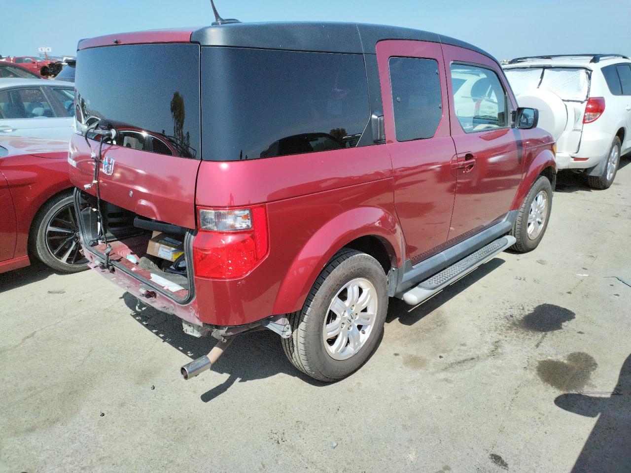 Photo 4 from auction – 2008 HONDA ELEMENT EX with VIN 5J6YH28708L000884