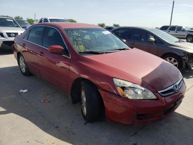 HONDA ACCORD 2007 with VIN 1HGCM56377A017058 - Photo from auction