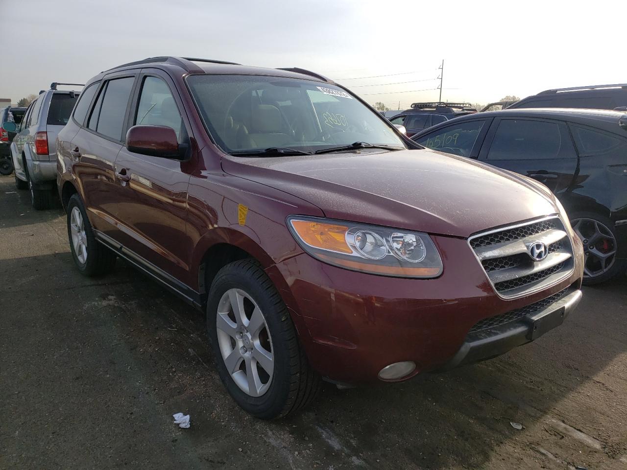 HYUNDAI SANTA FE S 2007 with VIN 5NMSH73EX7H006643 - Photo from auction