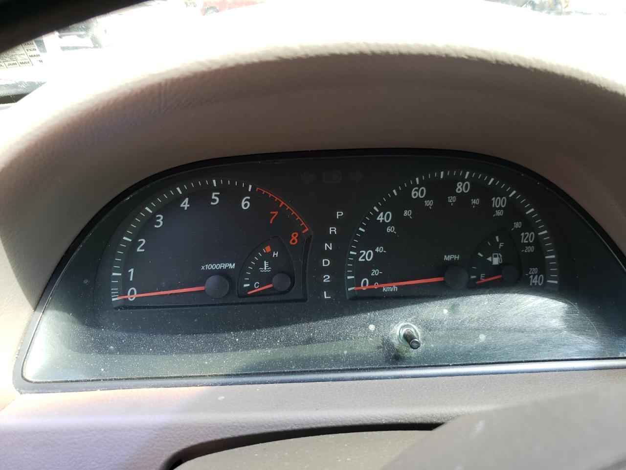 Photo 8 from auction – 2002 TOYOTA CAMRY LE with VIN 4T1BE32K02U569559