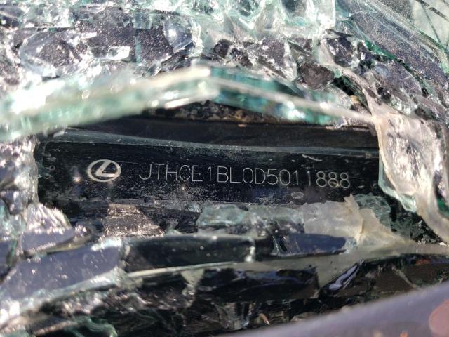 Photo 10 from auction – 2013 LEXUS GS 350 with VIN JTHCE1BL0D5011888
