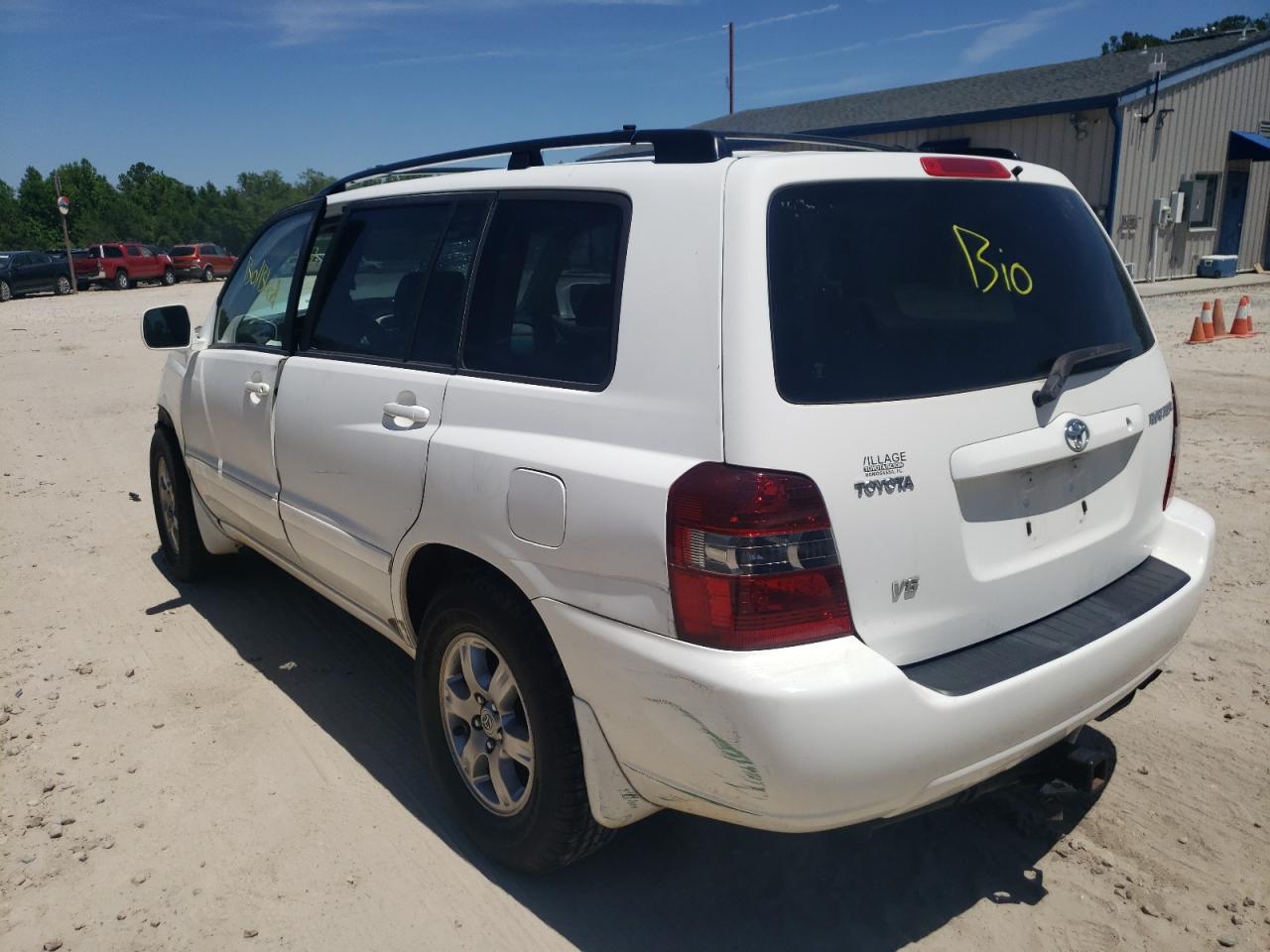 Photo 3 from auction – 2006 TOYOTA HIGHLANDER with VIN JTEGP21A360099835