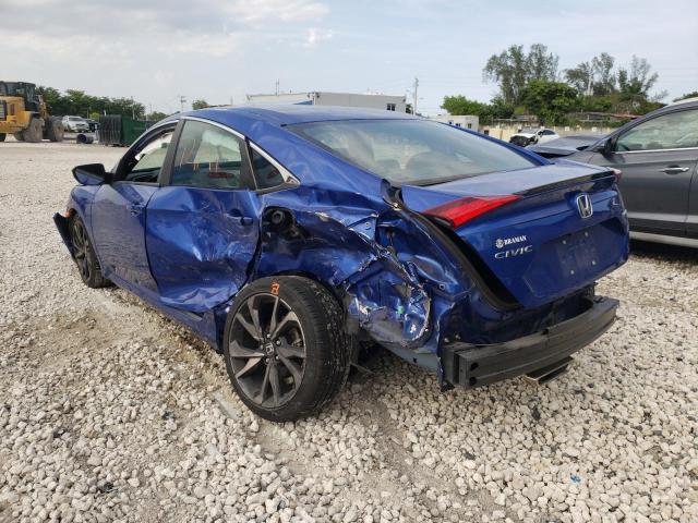 Photo 3 from auction – 2019 HONDA CIVIC SPOR with VIN 2HGFC2F85KH511181