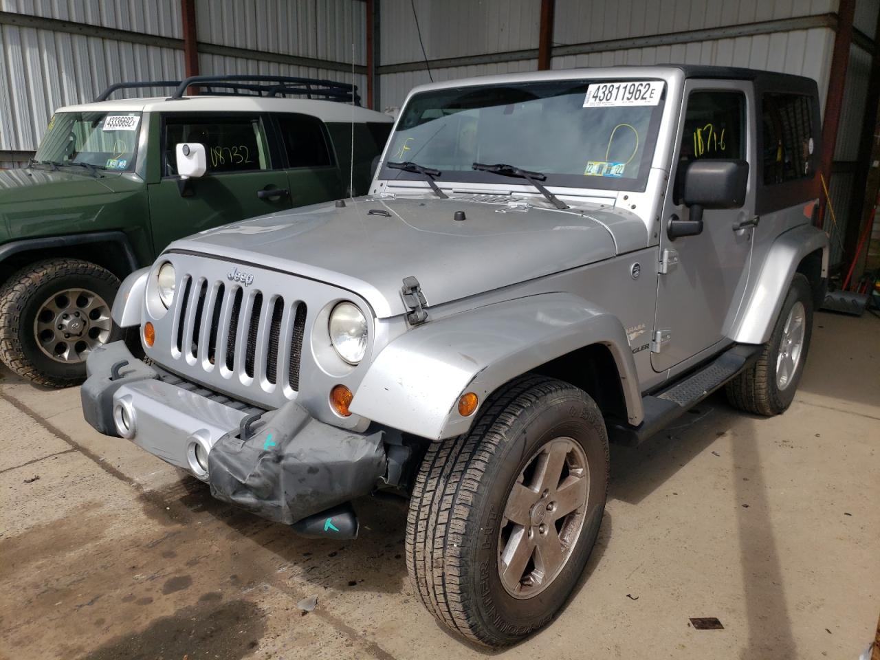 Photo 2 from auction – 2008 JEEP WRANGLER S with VIN 1J4FA54178L536357