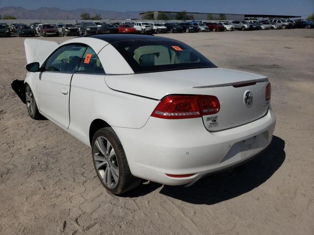 Photo 3 from auction – 2013 VOLKSWAGEN EOS LUX with VIN WVWFW8AH7DV002848