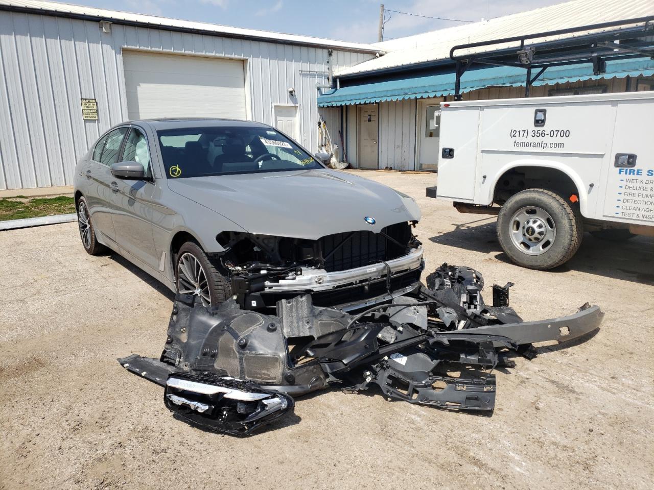 BMW 540 XI 2021 with VIN WBA73BJ01MWX24828 - Photo from auction