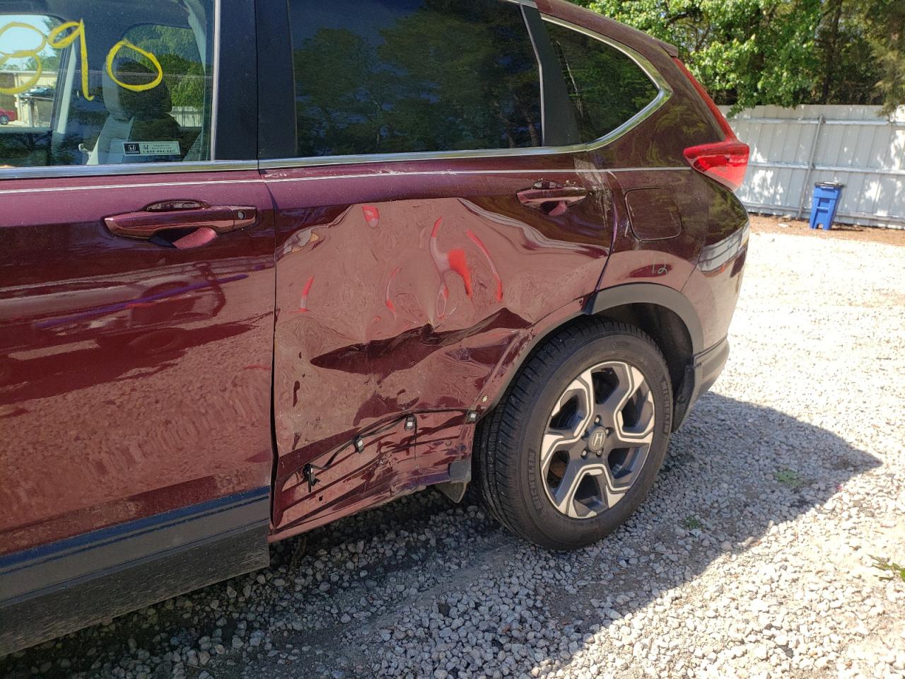 Photo 9 from auction – 2019 HONDA CR-V EXL with VIN 7FARW2H85KE008261