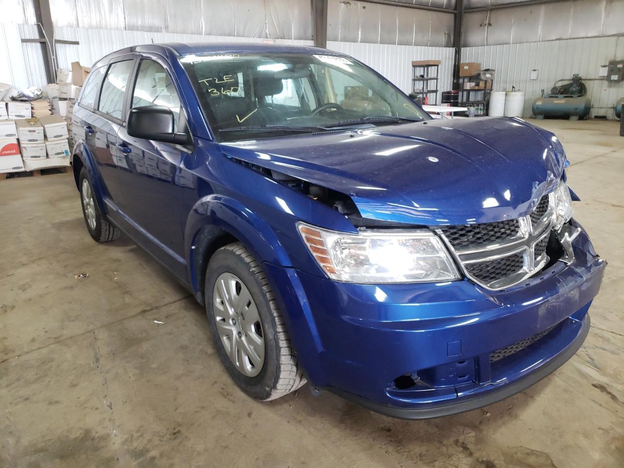 DODGE JOURNEY SE 2015 with VIN 3C4PDCAB8FT557058 - Photo from auction