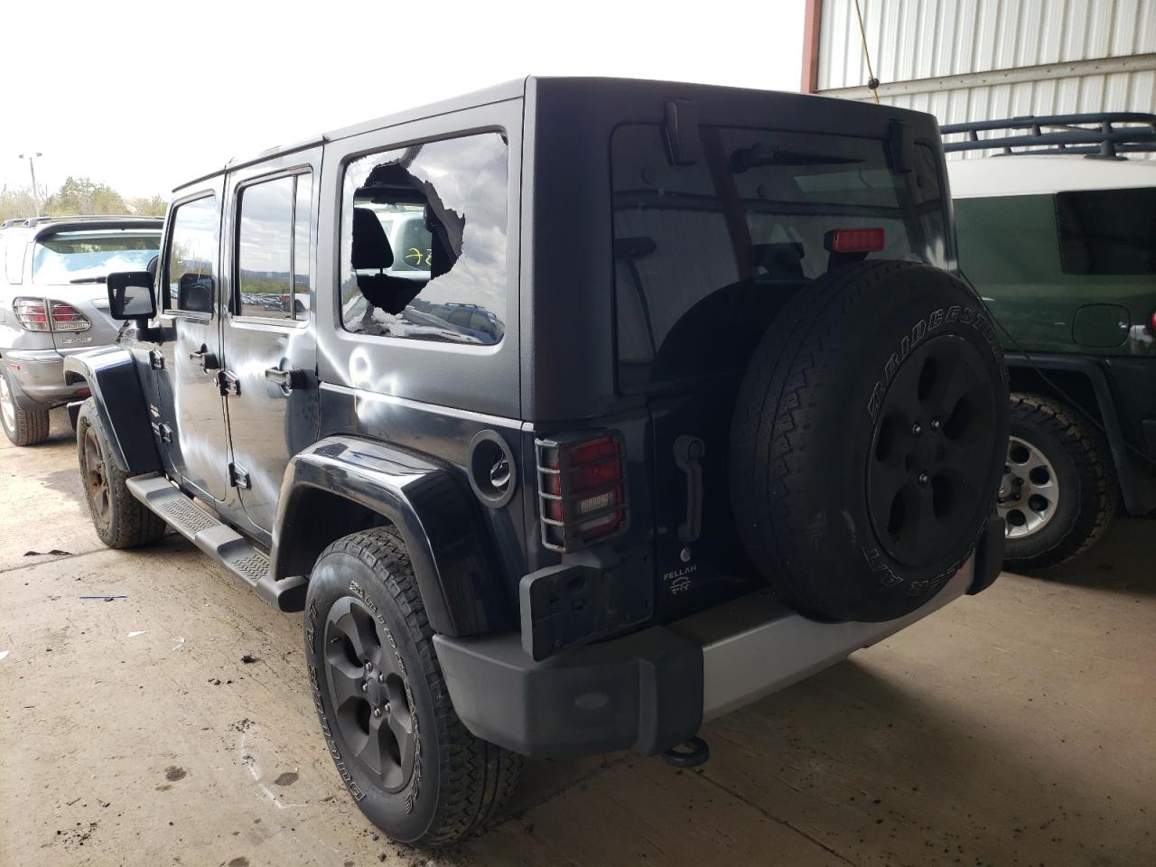 Photo 3 from auction – 2012 JEEP WRANGLER U with VIN 1C4BJWEG9CL279062