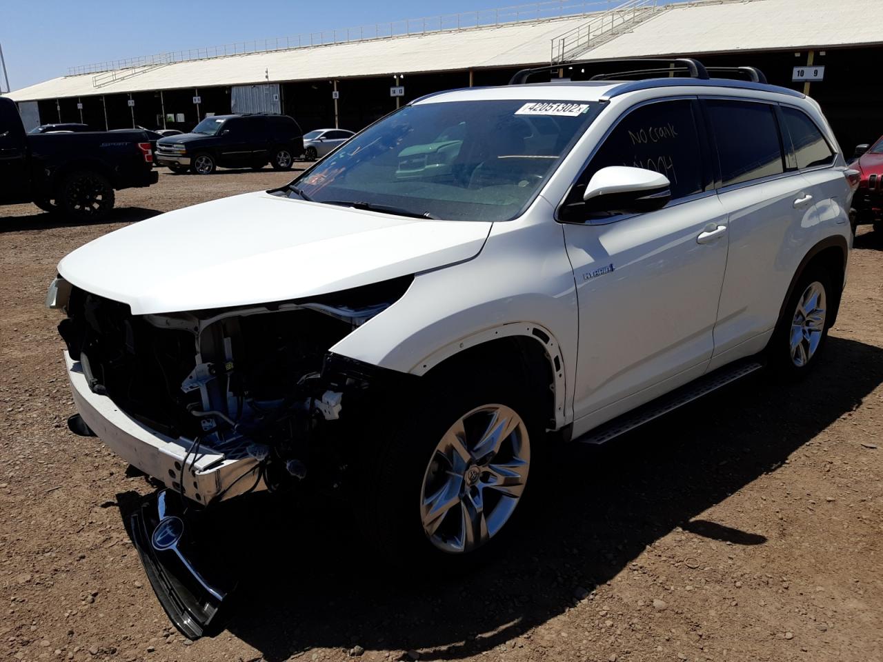 Photo 2 from auction – 2015 TOYOTA HIGHLANDER with VIN 5TDDCRFH5FS008899
