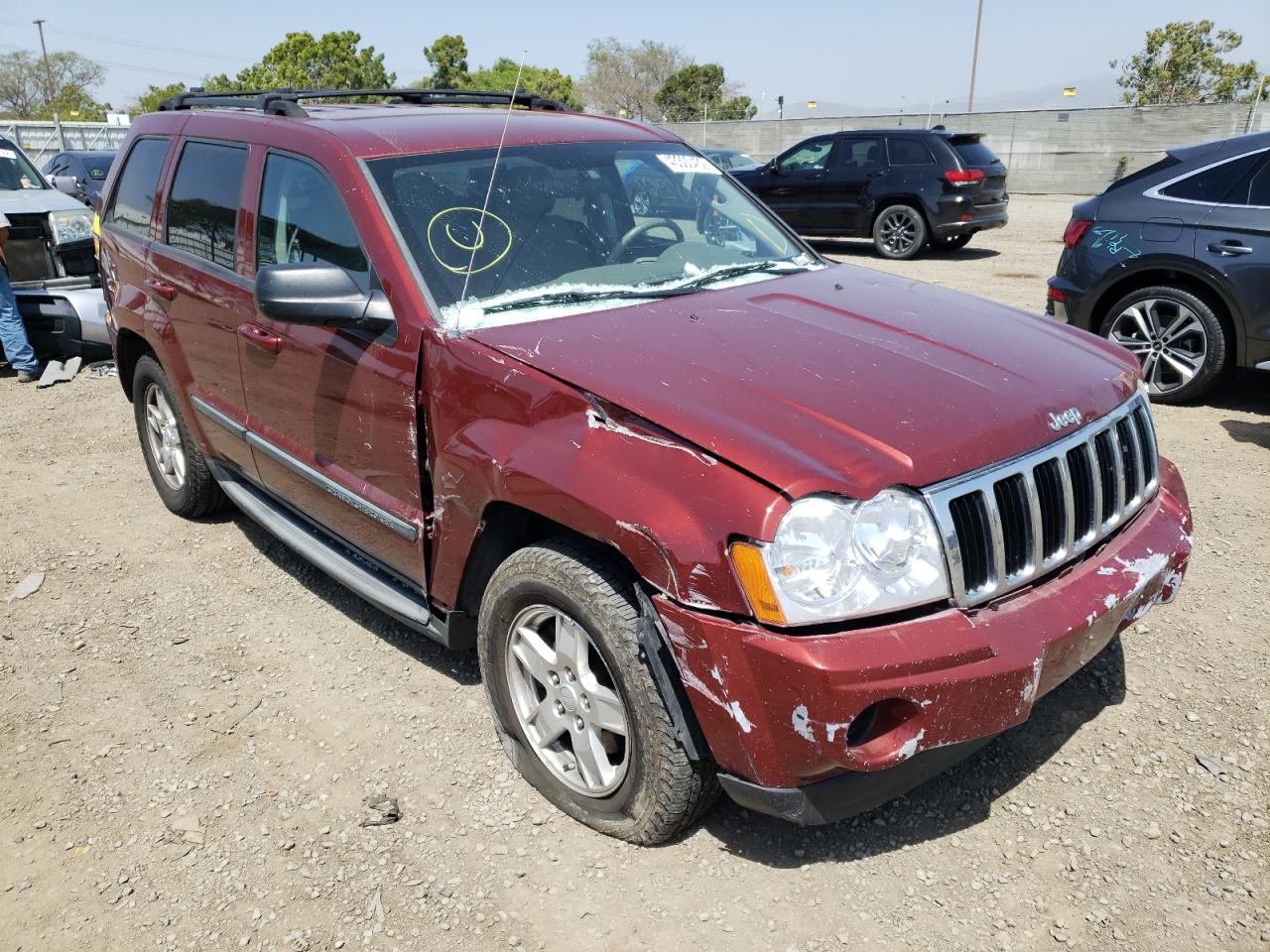 Photo 1 from auction – 2007 JEEP GRAND CHER with VIN 1J8GR48K37C618738