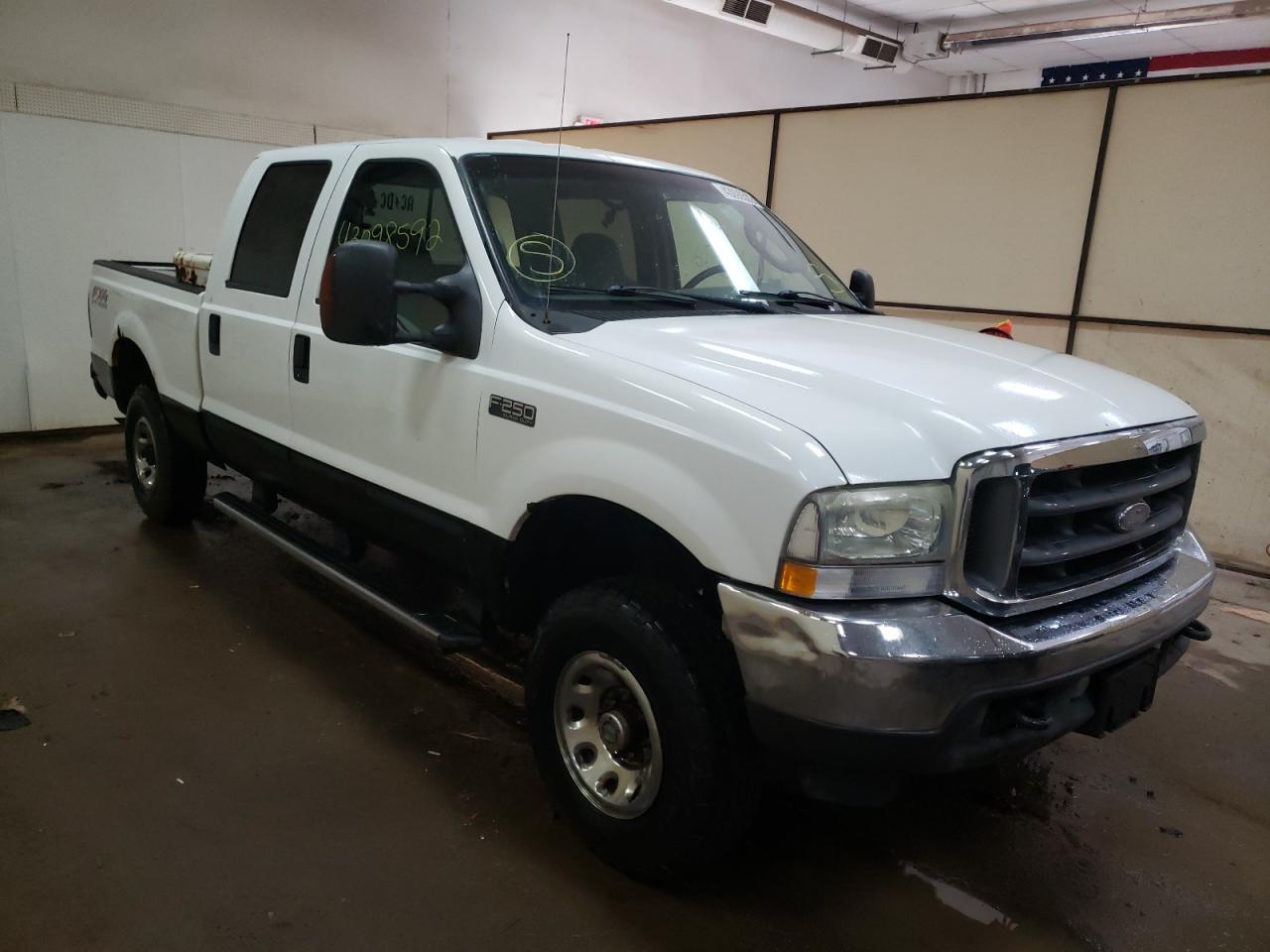FORD F250 SUPER 2004 with VIN 1FTNW21L14EB28362 - Photo from auction