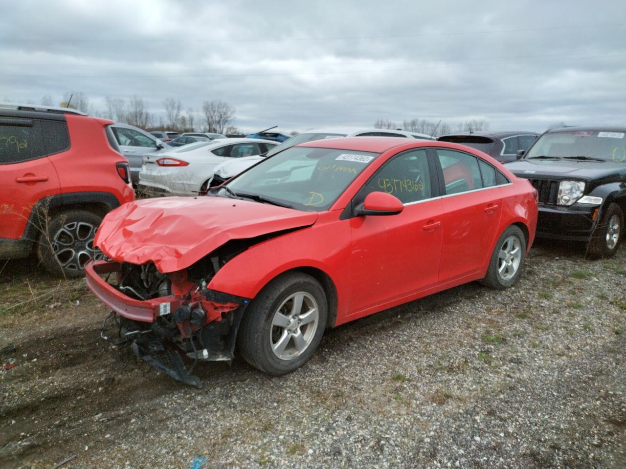 Photo 2 from auction – 2015 CHEVROLET CRUZE LT with VIN 1G1PC5SB0F7166285