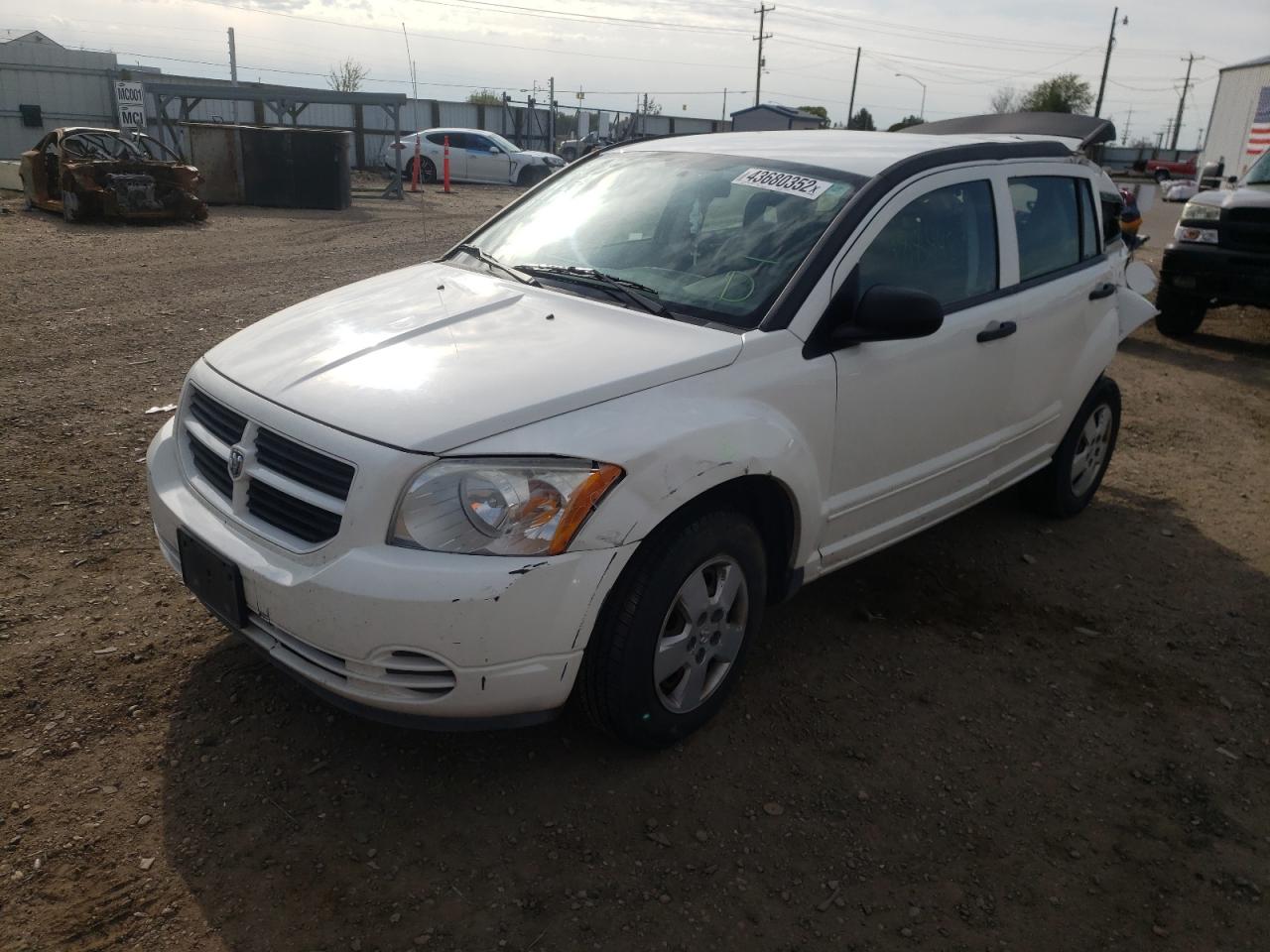 Photo 2 from auction – 2008 DODGE CALIBER with VIN 1B3HB28B58D652892