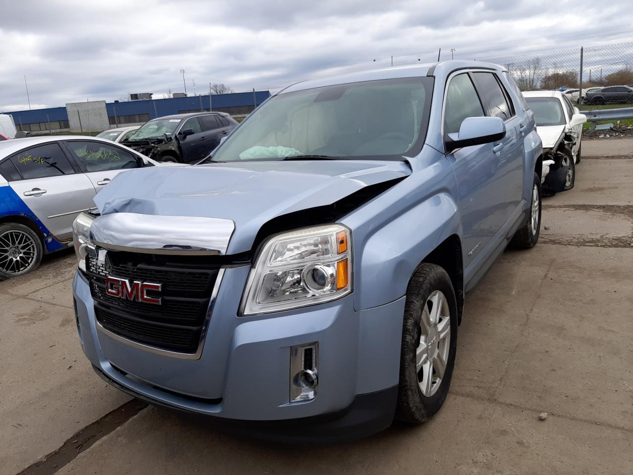 Photo 2 from auction – 2014 GMC TERRAIN SL with VIN 2GKALMEK7E6120247