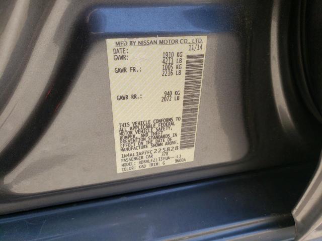Photo 10 from auction – 2015 NISSAN ALTIMA 2.5 with VIN 1N4AL3AP7FC225828