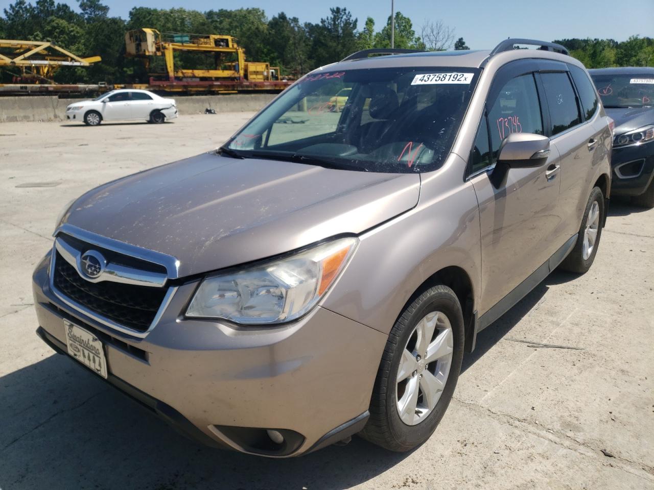 Photo 2 from auction – 2014 SUBARU FORESTER 2 with VIN JF2SJAMC8EH510428