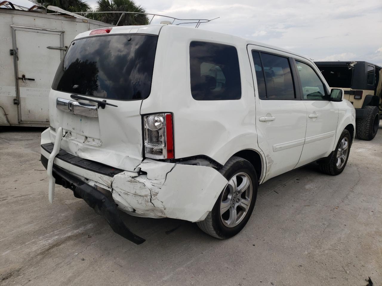 Photo 4 from auction – 2013 HONDA PILOT EX with VIN 5FNYF3H48DB029991