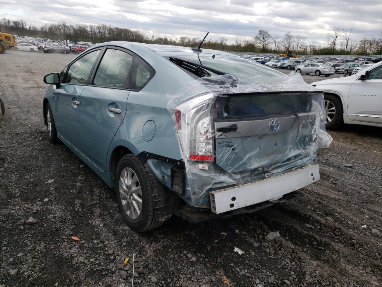 Photo 3 from auction – 2012 TOYOTA PRIUS PLUG with VIN JTDKN3DP3C3008969