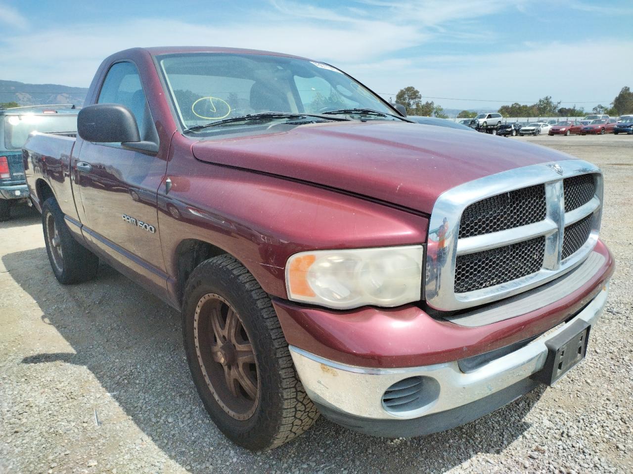 DODGE RAM 1500 S 2003 with VIN 1D7HA16N33J526314 - Photo from auction