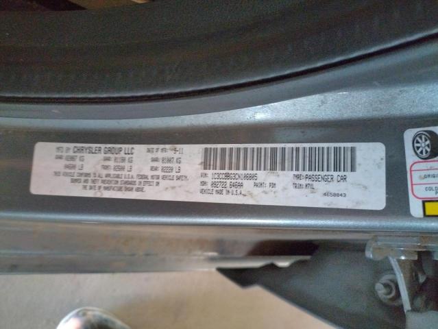 Photo 10 from auction – 2012 CHRYSLER 200 TOURIN with VIN 1C3CCBBG3CN106805