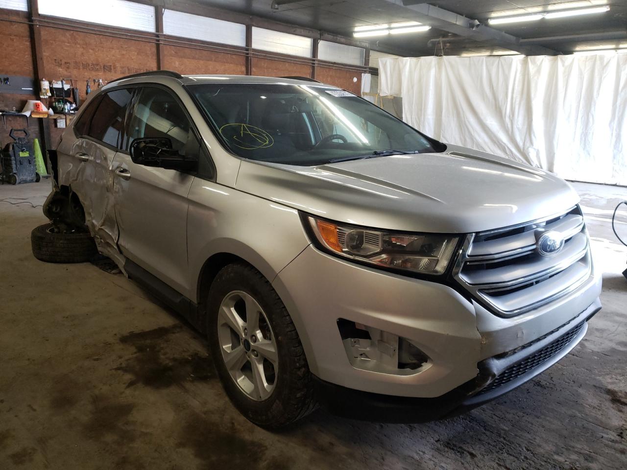 FORD EDGE SE 2017 with VIN 2FMPK3G98HBC44211 - Photo from auction