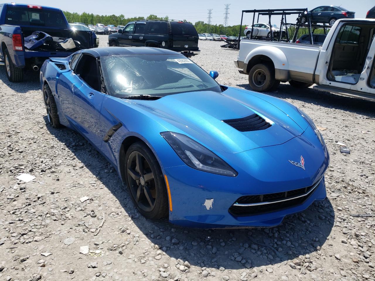 CHEVROLET CORVETTE S 2014 z numerem VIN 1G1YD2D75E5106151 - Zdjęcie z aukcji