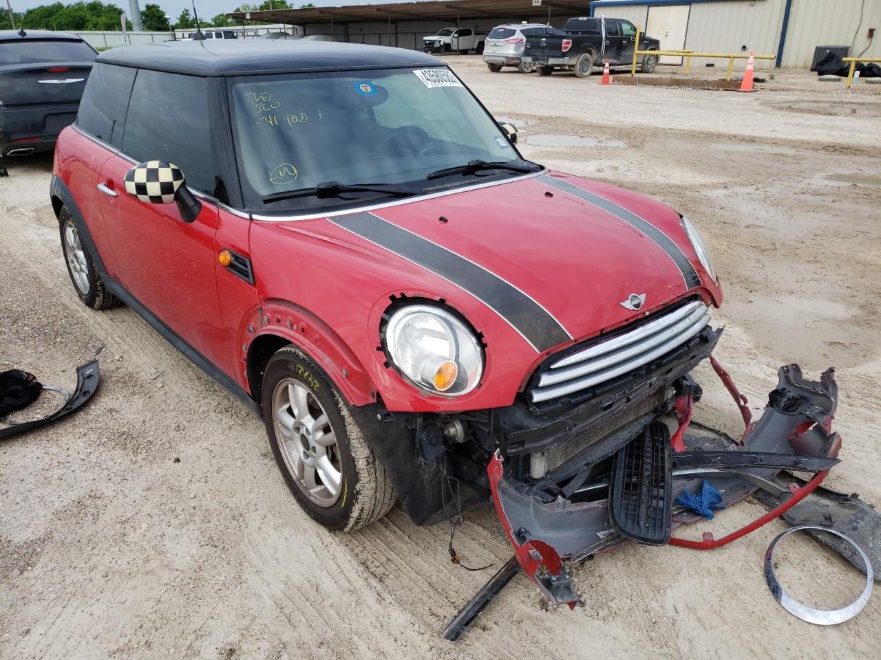 MINI COOPER 2012 with VIN WMWSU3C56CT541902 - Photo from auction