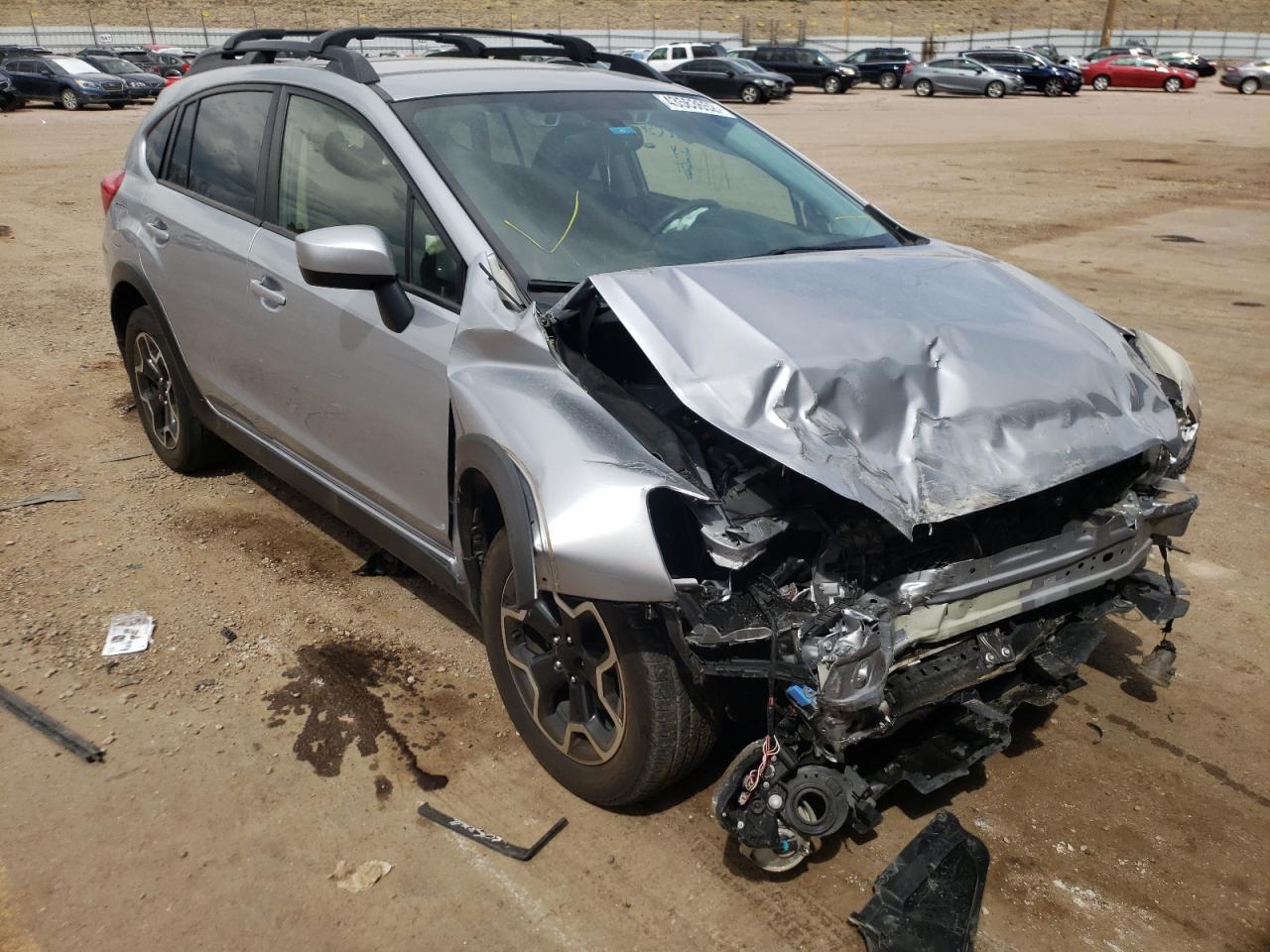 SUBARU XV CROSSTR 2015 with VIN JF2GPAFC6F8242210 - Photo from auction