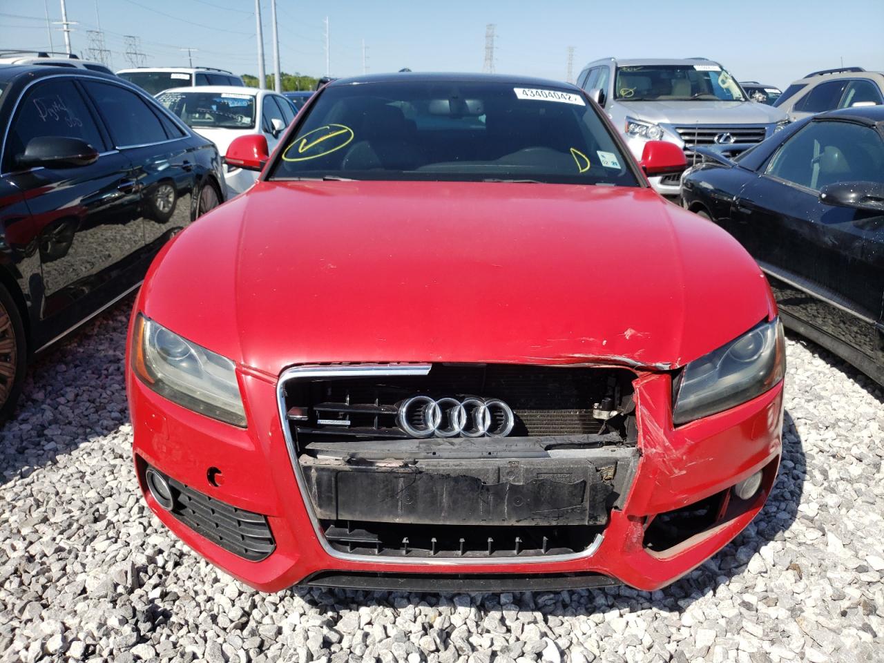 Photo 9 from auction – 2009 AUDI A5 QUATTRO with VIN WAUDK78T09A025374