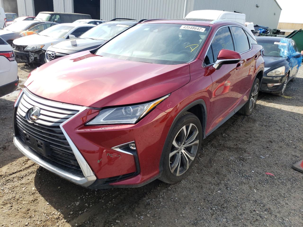 Photo 2 from auction – 2017 LEXUS RX 350 BAS with VIN 2T2ZZMCA4HC060255