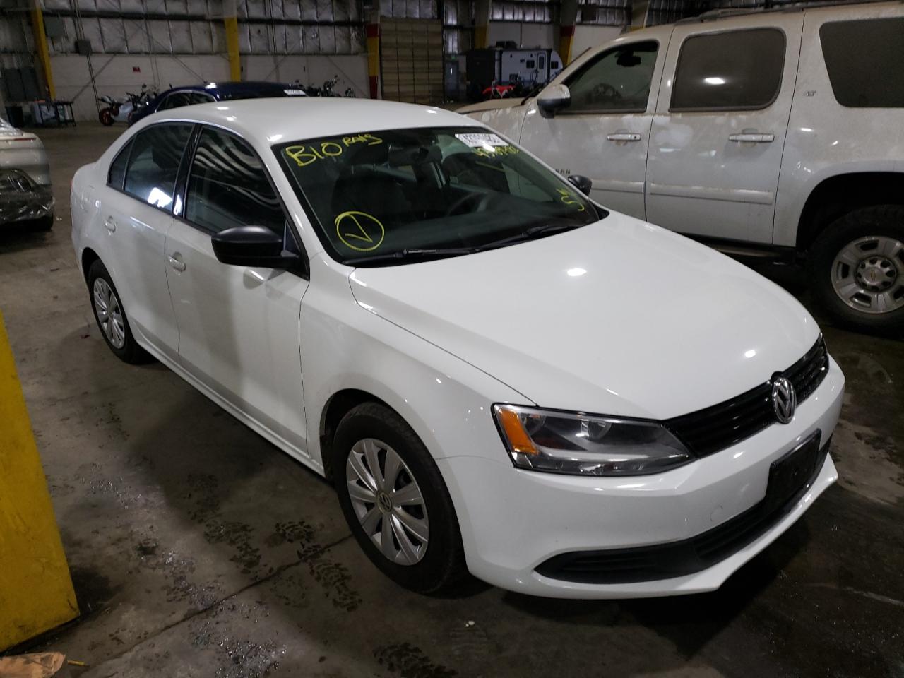 Photo 1 from auction – 2014 VOLKSWAGEN JETTA BASE with VIN 3VW2K7AJ8EM415457