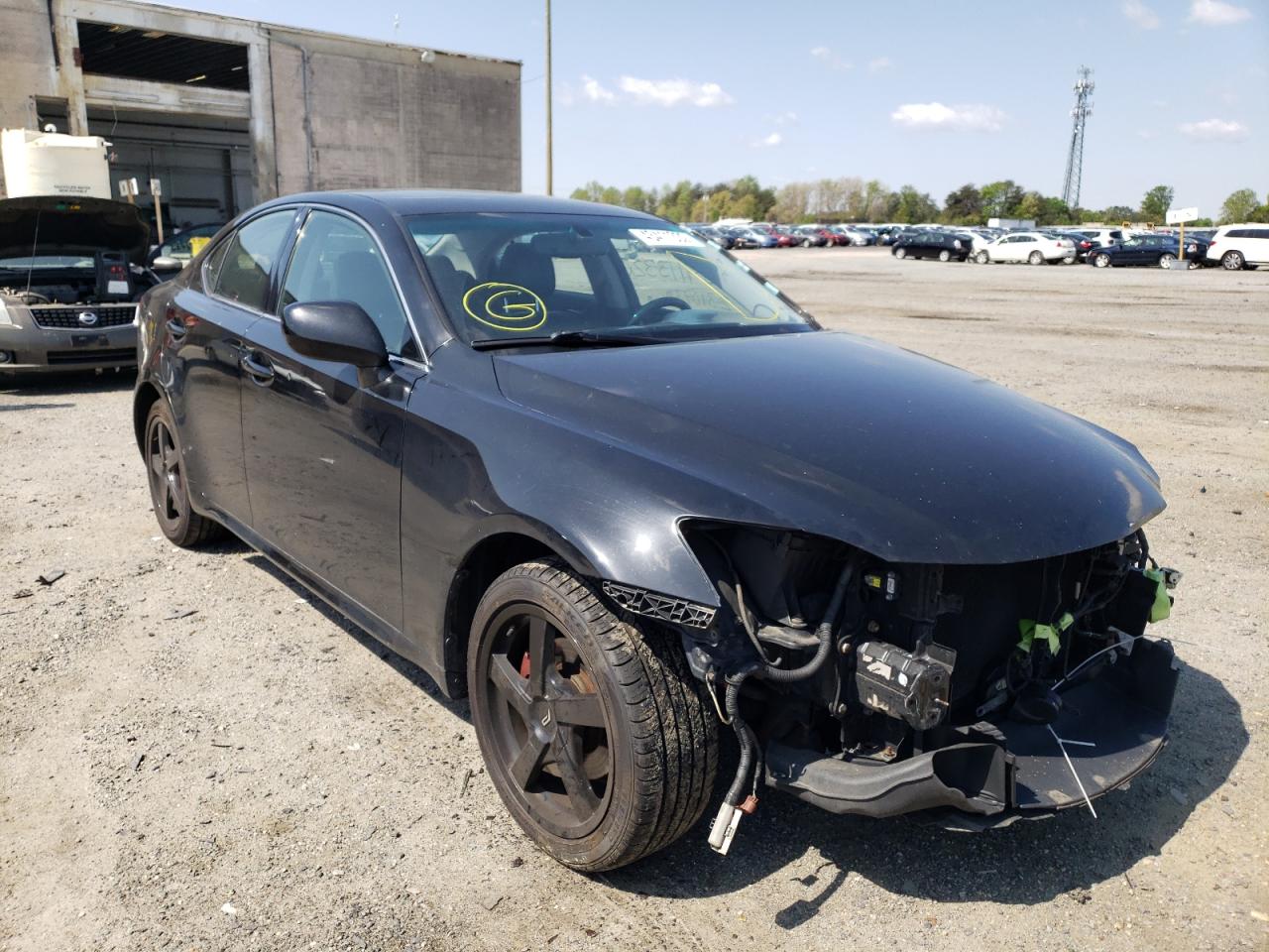 LEXUS IS 250 2008 with VIN JTHCK262785016429 - Photo from auction