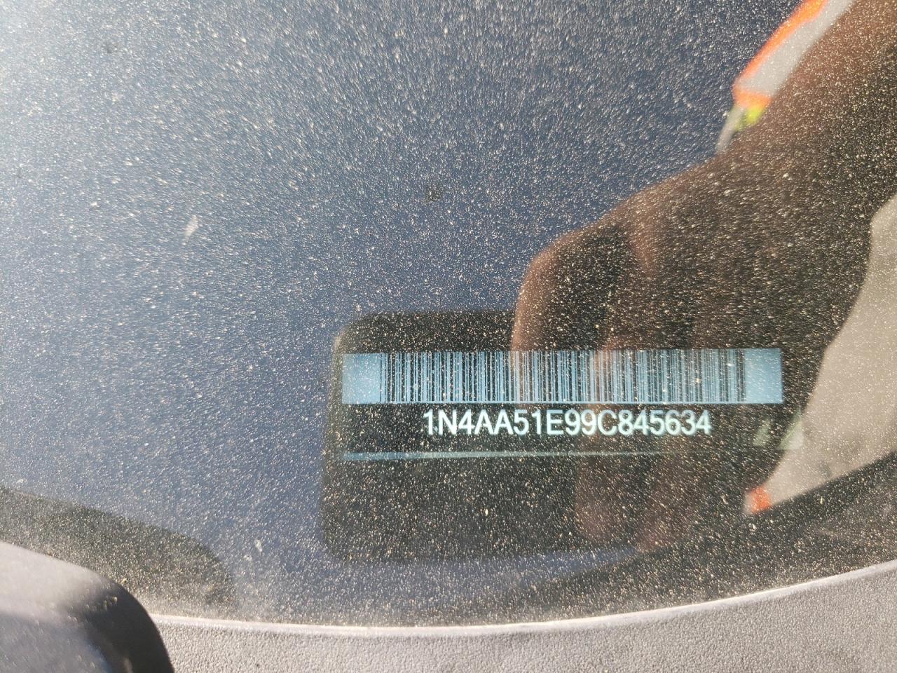 Photo 10 from auction – 2009 NISSAN MAXIMA S with VIN 1N4AA51E99C845634