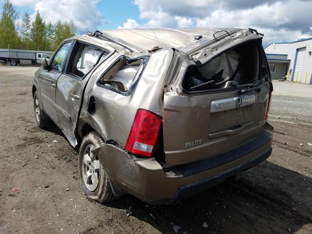 Photo 3 from auction – 2011 HONDA PILOT EXL with VIN 5FNYF4H57BB069412