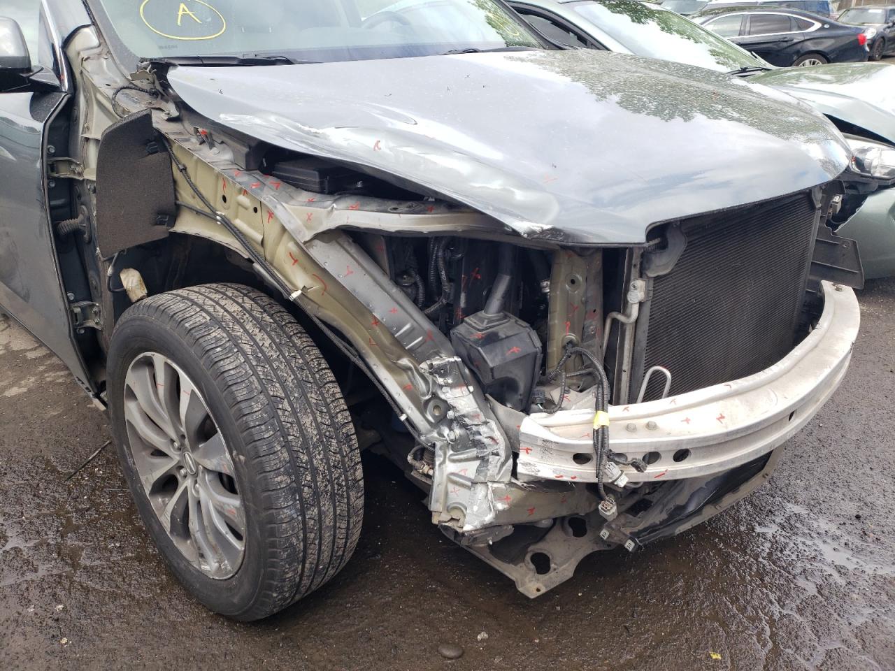 Photo 9 from auction – 2014 ACURA MDX TECHNO with VIN 5FRYD4H62EB004386