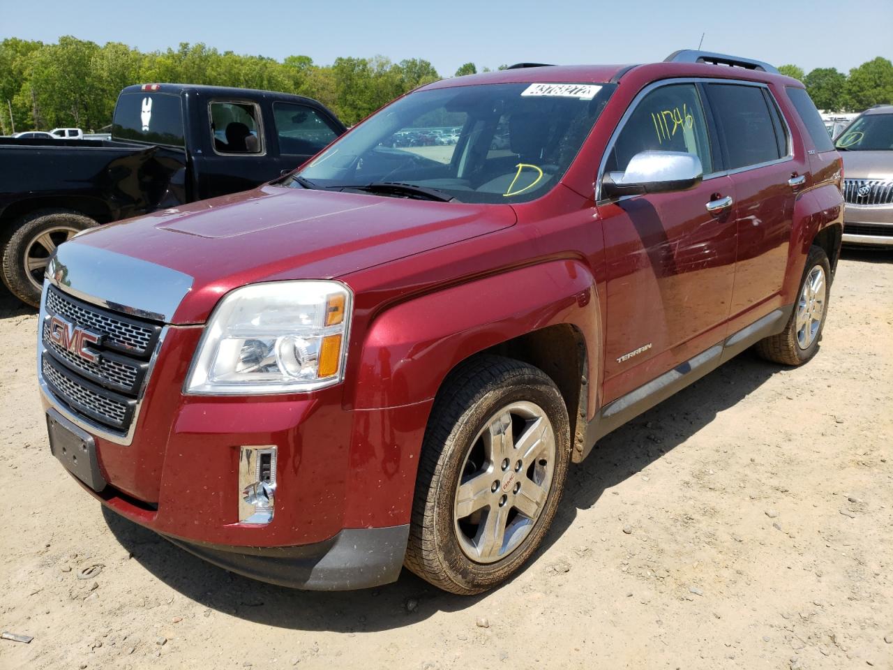 Photo 2 from auction – 2012 GMC TERRAIN SL with VIN 2GKALWEK1C6360385
