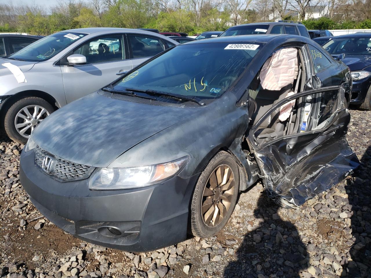 Photo 2 from auction – 2009 HONDA CIVIC EX with VIN 2HGFG11859H528983